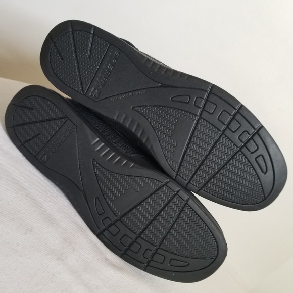 Sperry Black Lace Up Sparkle Boot - Picture 7 of 7